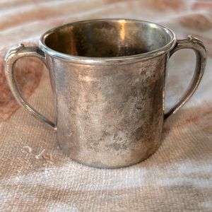 1960 Oneida silver baby cup